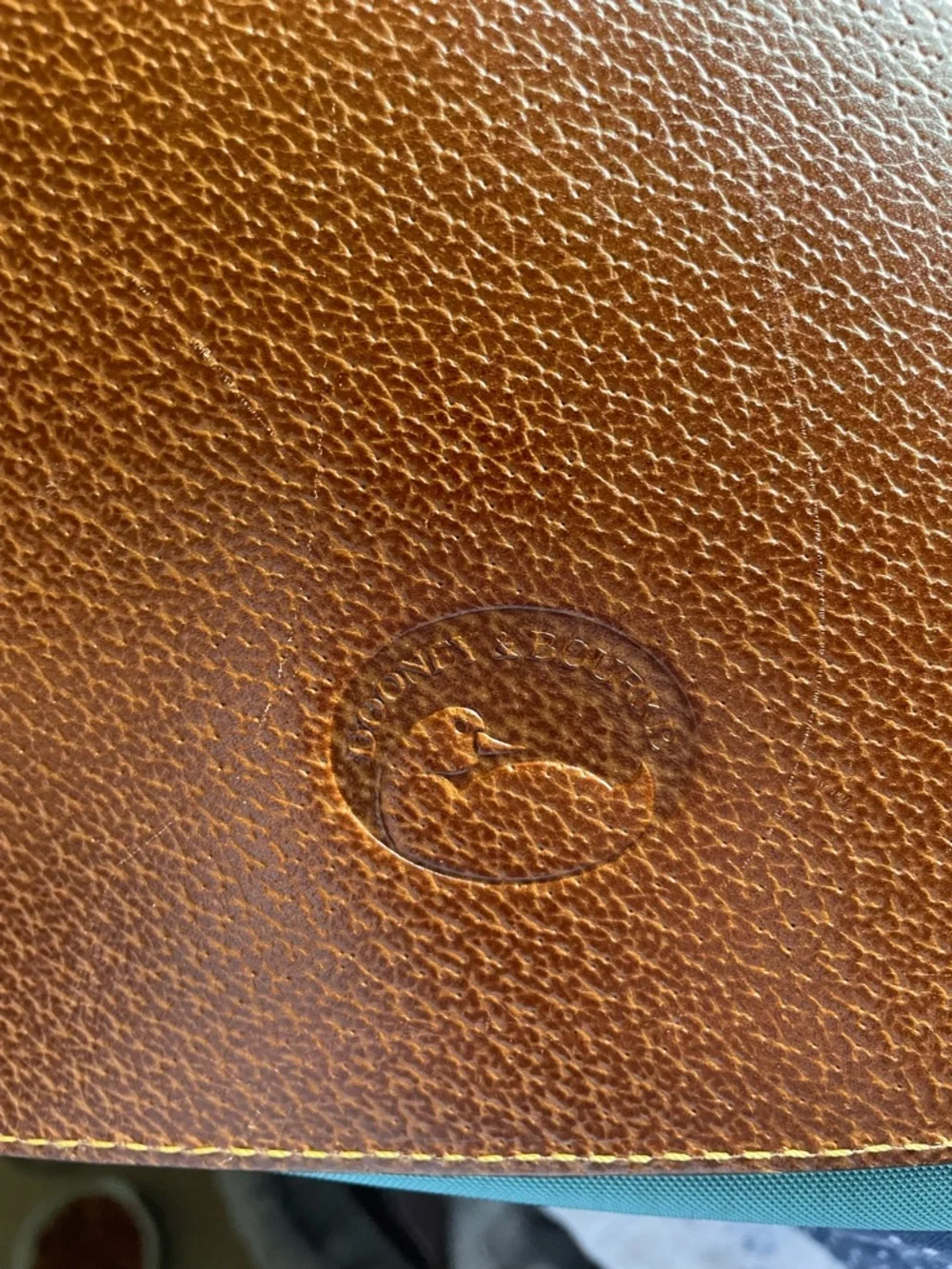 DOONEY & BOURKE ALTO “HAPPY” CROSSBODY BAG-NYLON & LEATHER. - Picture 7 of 13